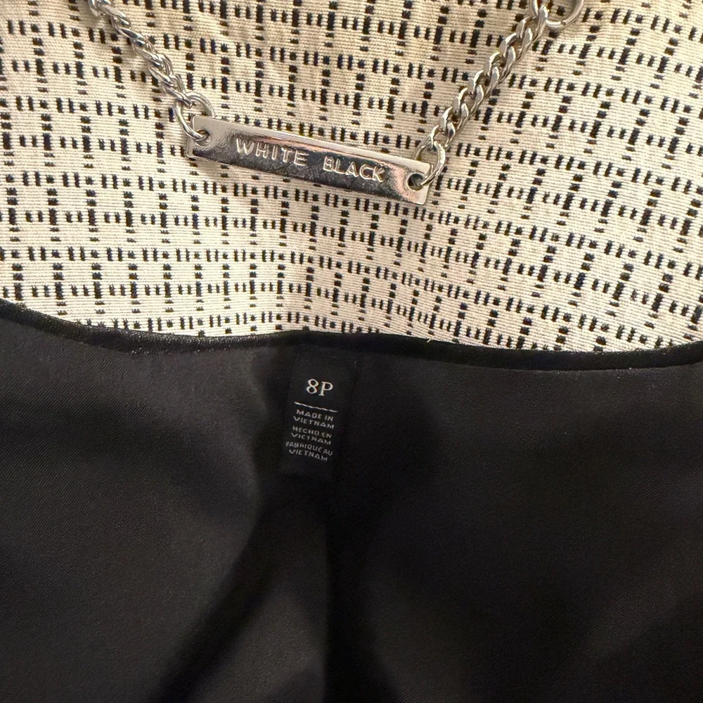 White House Black Market Beige Textured Blazer